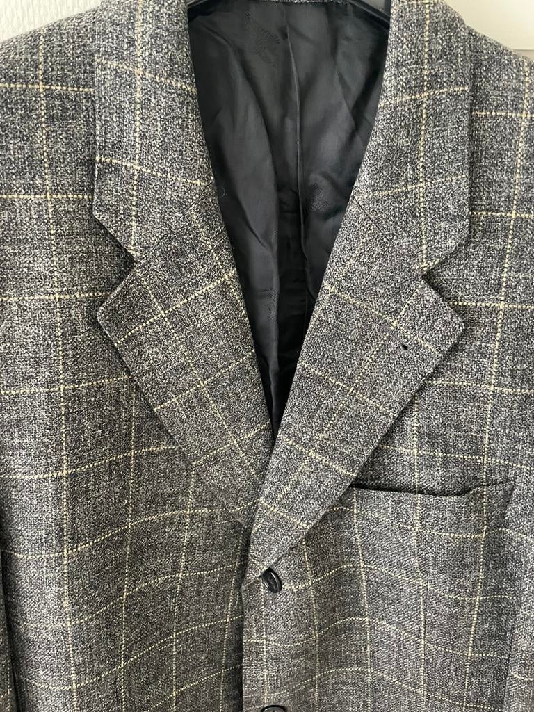 Te koop: colbert, Burberry, grijs, maat, Ophalen of Verzenden, Zo goed als nieuw, Grijs