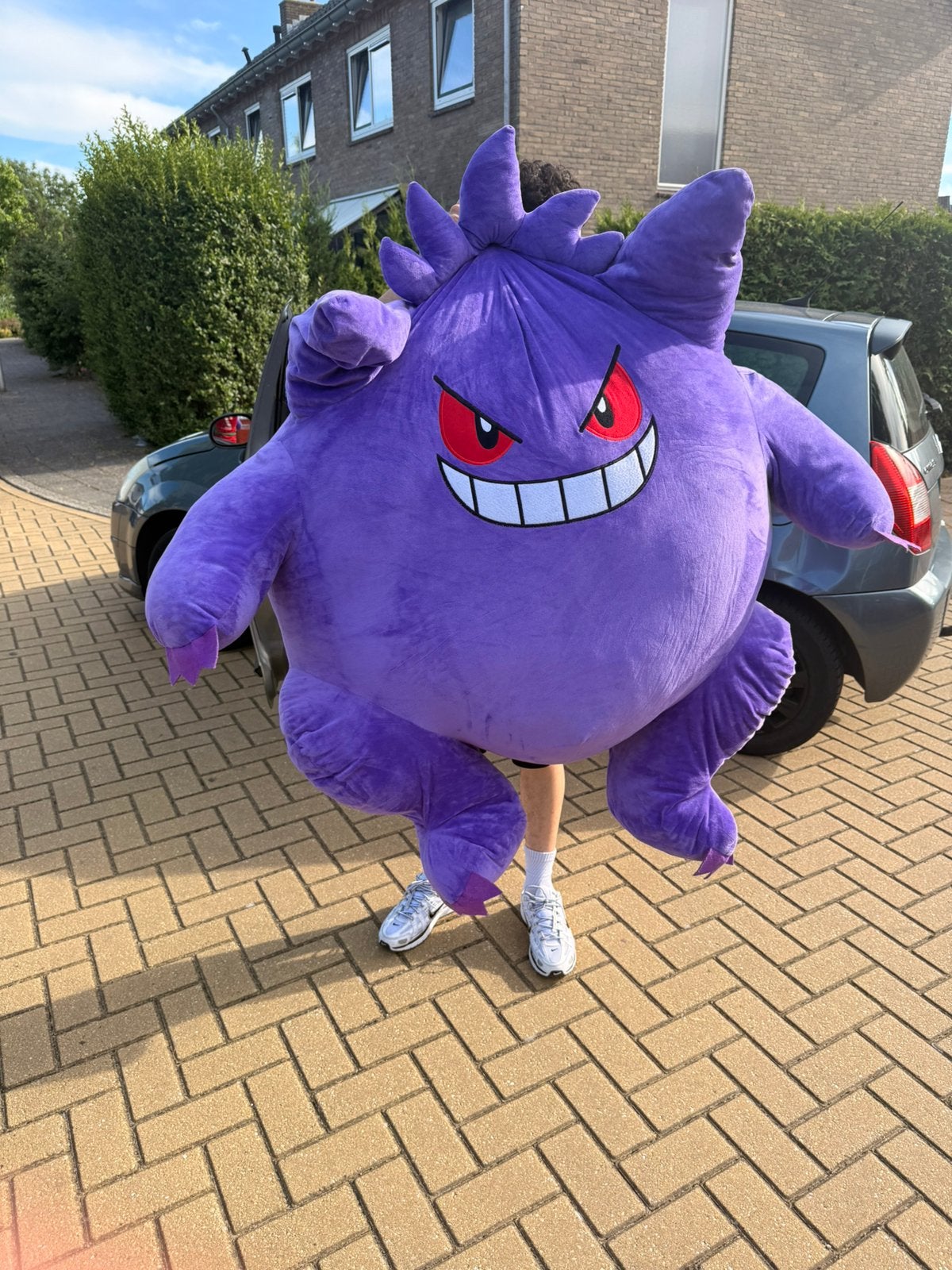 Giant Gengar Pokémon Plush – NEW – 100–110 cm, Ophalen of Verzenden, Zo goed als nieuw, Paars