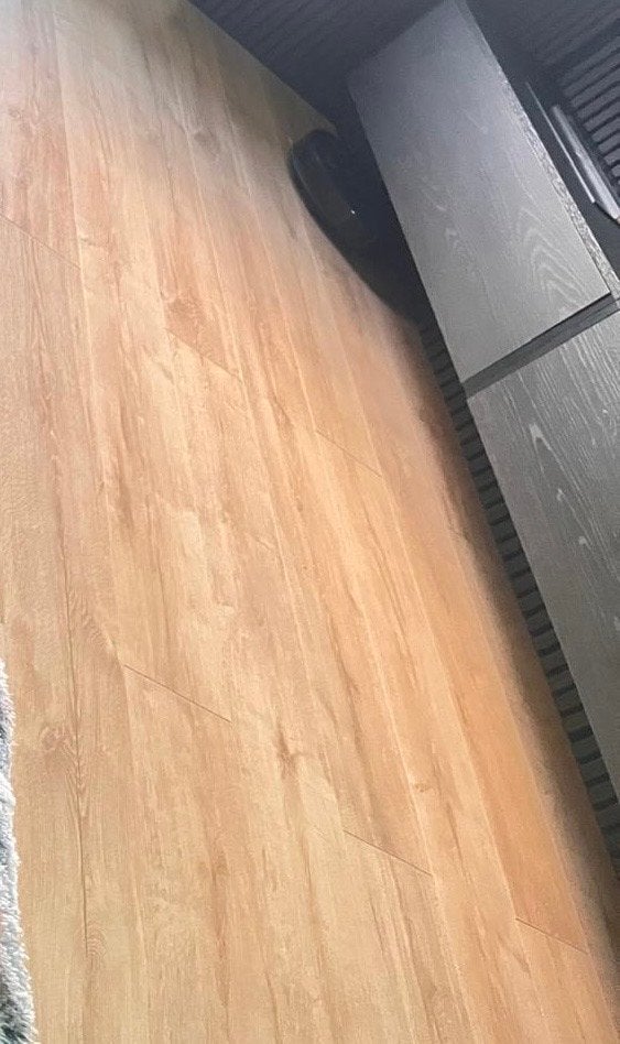 Beige Eiken Laminaat - 51m² Nieuw in Verpakking, Ophalen, Nieuw, 10 m² of meer, Hout