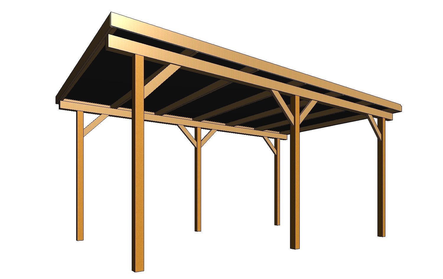 Carport overkapping voor camper, Ophalen of Verzenden, Nieuw