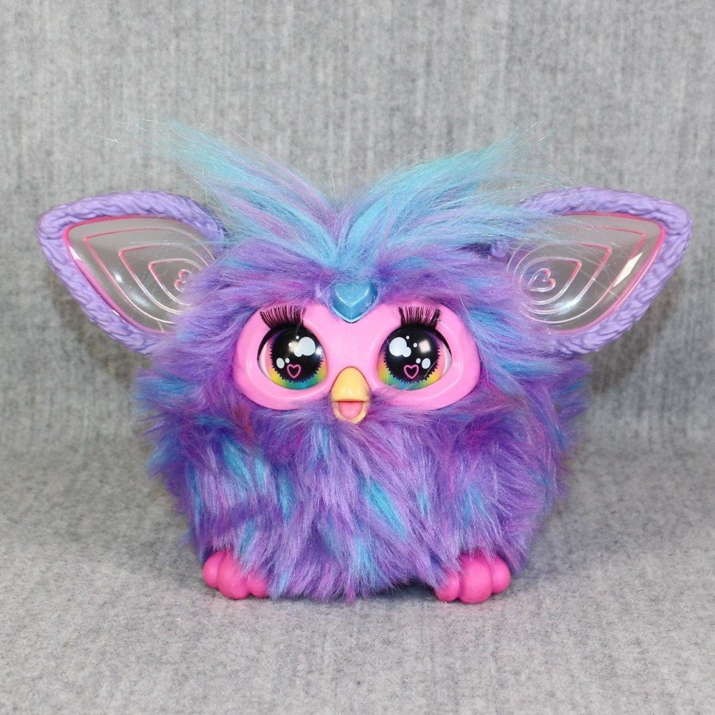 furby paars interactief knuffeldier nederlandstalig zgan, Ophalen of Verzenden, Zo goed als nieuw