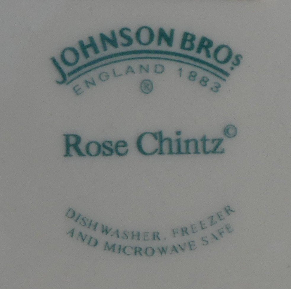 4 Johnson Bros Rose Chintz Dinerborden, Huis en Inrichting, Keuken | Servies, Overige merken, Klassiek, Nieuw, Ophalen of Verzenden