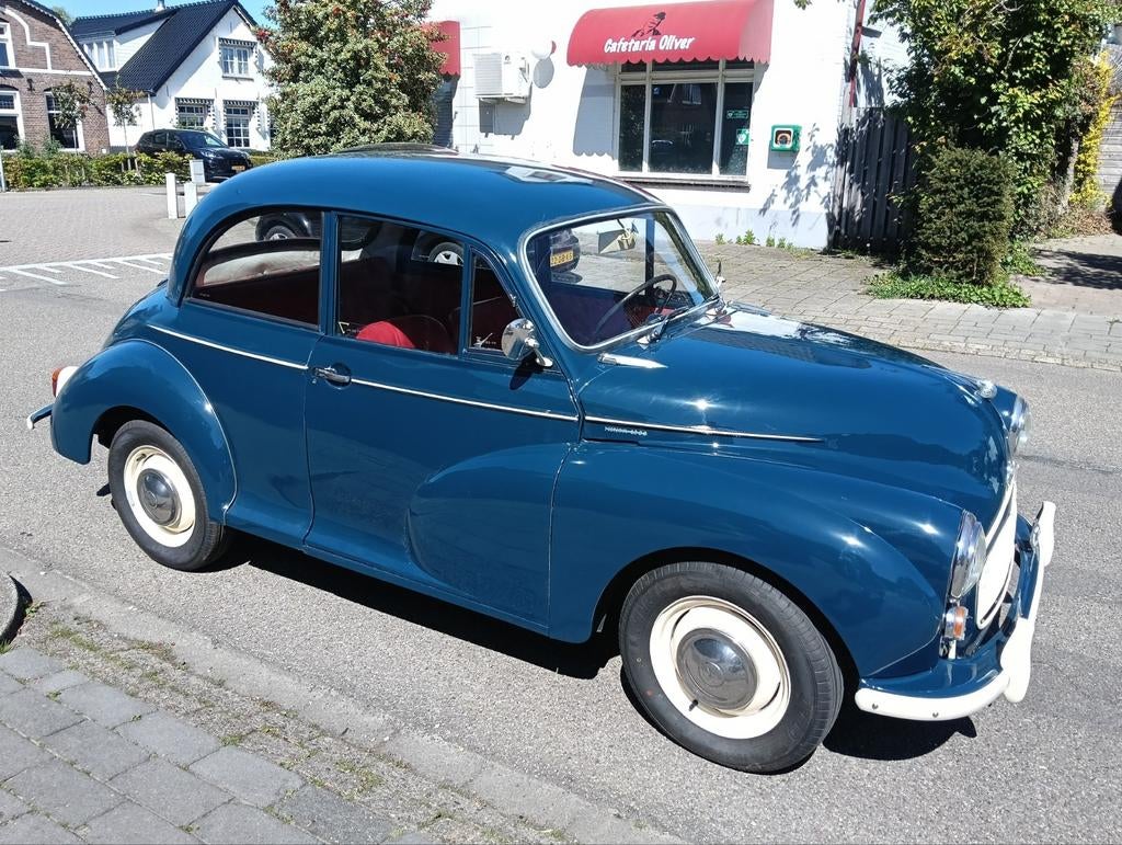 Morris Minor *1971* Blauw Mooie auto, Stuur links!, foto 8