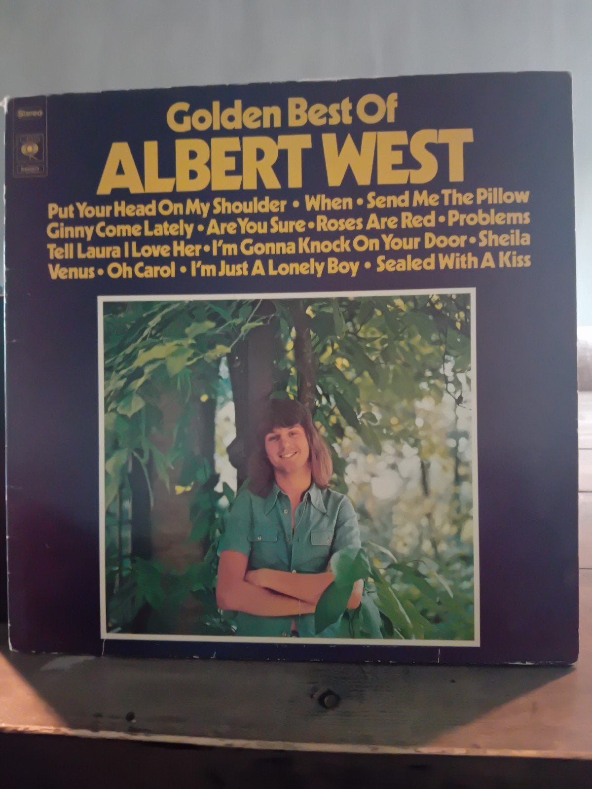 Golden Best Of Albert West LP - Pop uit 1973, LP, Gebruikt, Pop, Ophalen of Verzenden