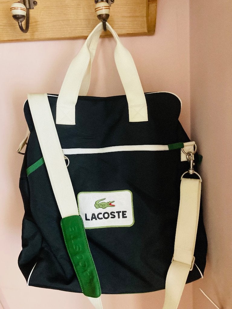 Vintage Lacoste Sporttas heren, Ophalen, Zo goed als nieuw, Heren