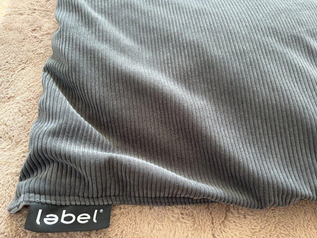 Lebel zitzak 140 bij 90cm, Huis en Inrichting, Ophalen, Zo goed als nieuw, Grijs, Zitzak