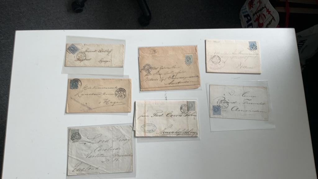 Nederland brieven oud, Postzegels en Munten, Ophalen of Verzenden, Brief