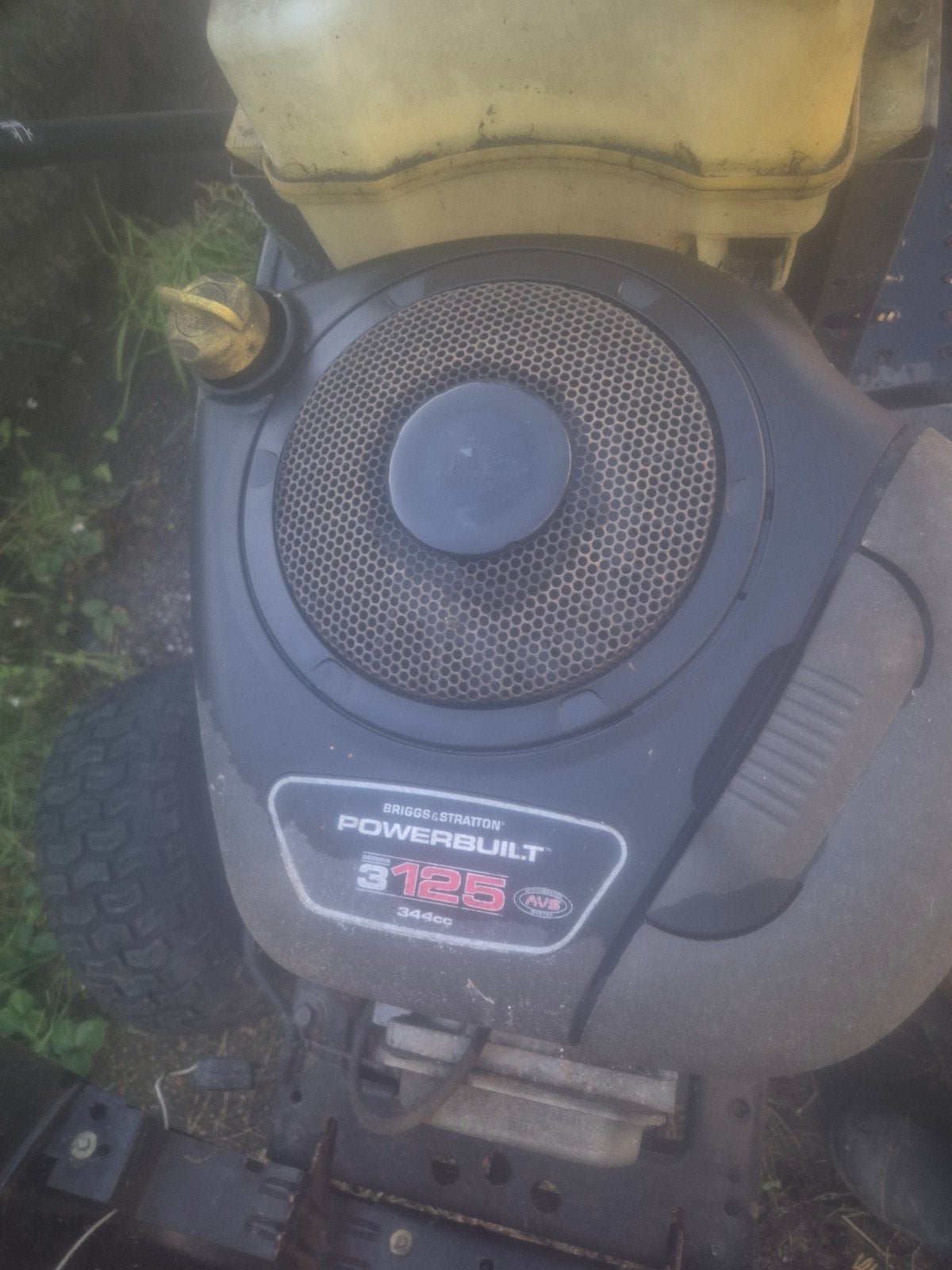 Briggs & Stratton PowerBuilt 3125 Zitmaaier Motor, Tuin en Terras, Ophalen, Gebruikt, 50 cm of meer, Briggs & Stratton