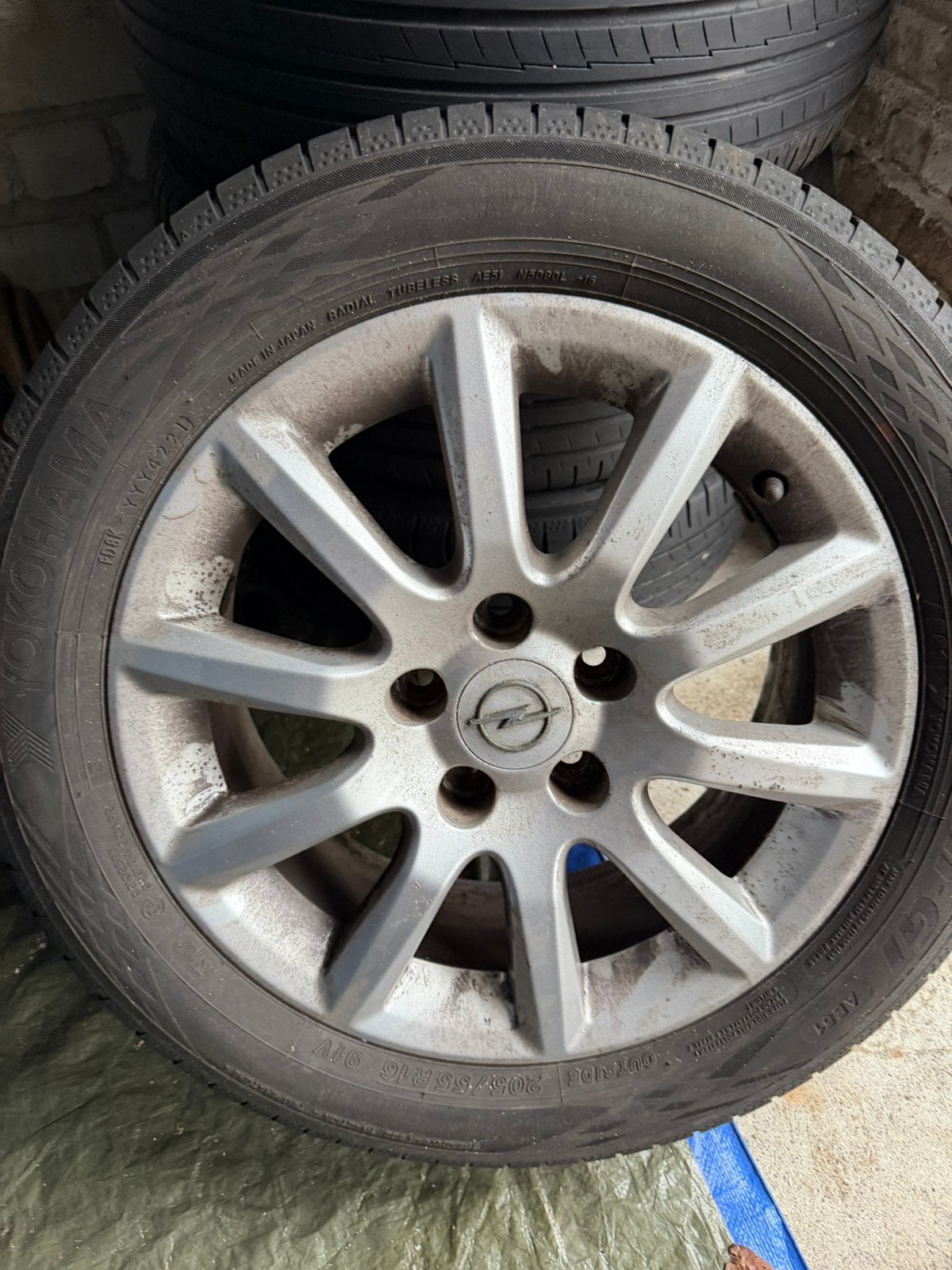 Ople velgen 16inch nog 6mm profiel 5x110, Gebruikt, Velg(en), 16 inch, Personenwagen