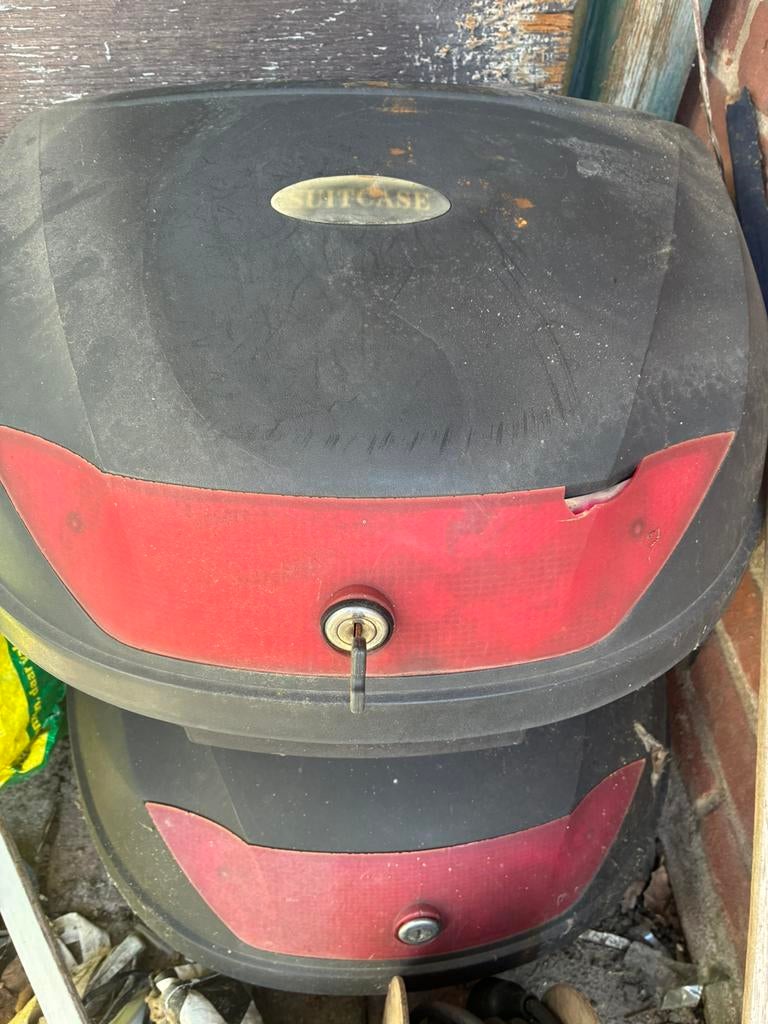 Scooter koffers, Ophalen, Gebruikt