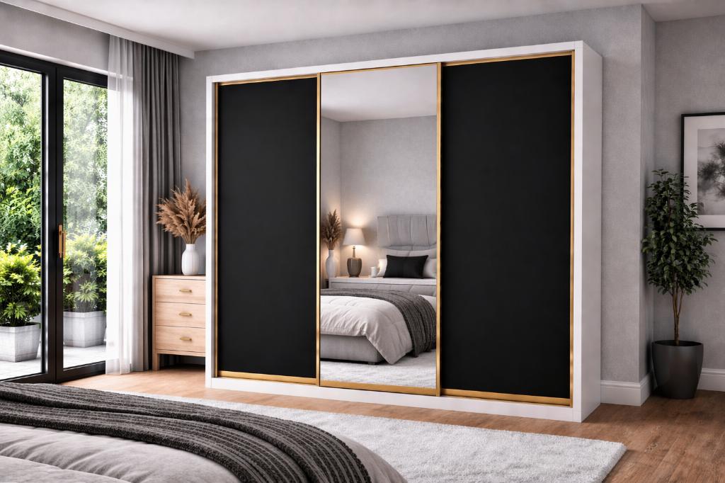 💎Design kledingkast – bezorging & montage inbegrepen 🚚🔧, Met deur(en), Nieuw, 200 cm of meer, Glas