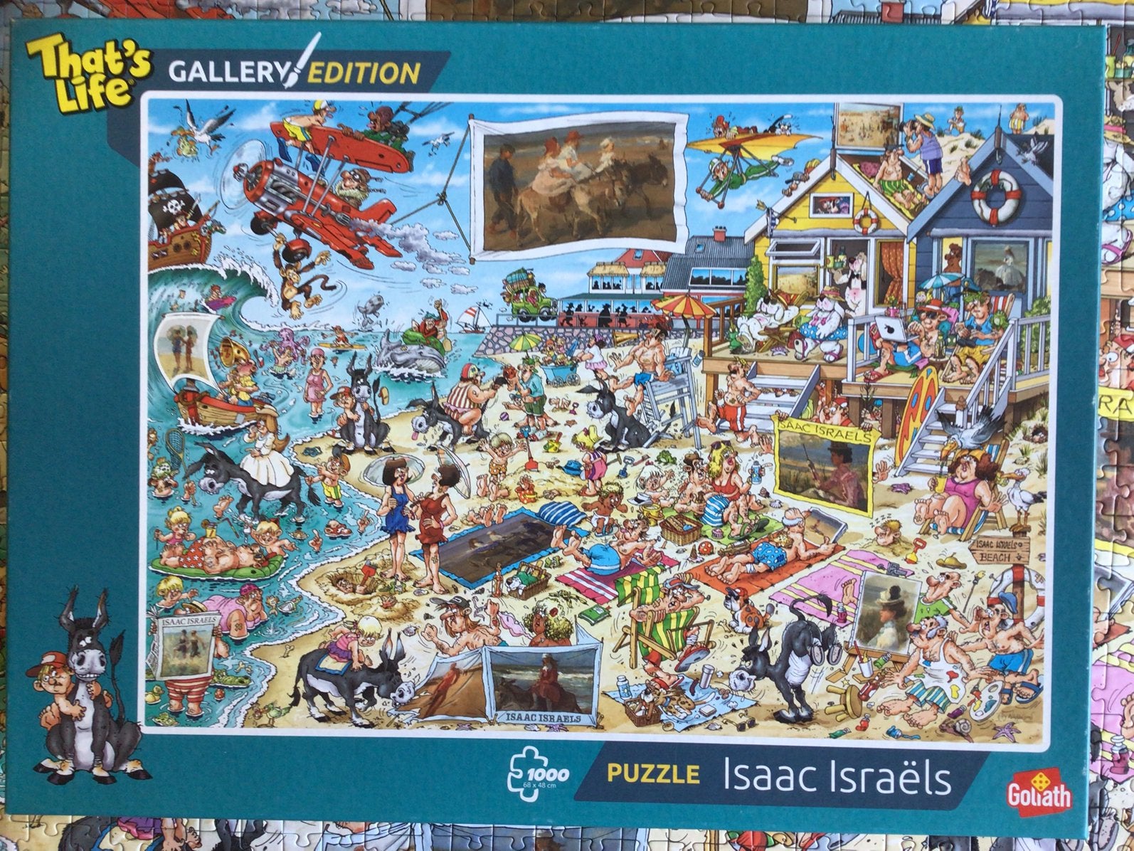 That’s life Gallery puzzel. Isaac Israëls. 1000 stukjes., Hobby en Vrije tijd, Denksport en Puzzels, Ophalen, Zo goed als nieuw