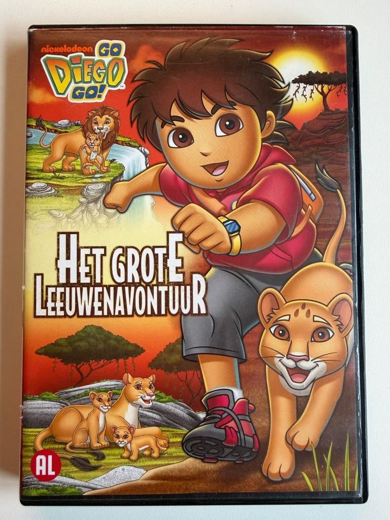 Go Diego Go: Safari Avontuur (2007) DVD | Actie 5=4, Cd's en Dvd's, Vanaf 12 jaar, Ophalen of Verzenden, Zo goed als nieuw, Amerikaans