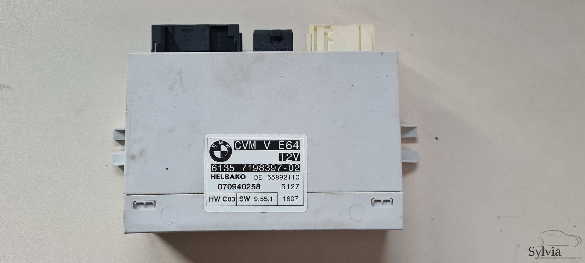 Module Cabrio Cabriokap CVM BMW 6 serie  E64 7198397, Auto-onderdelen, Gebruikt, -, -, Ophalen of Verzenden
