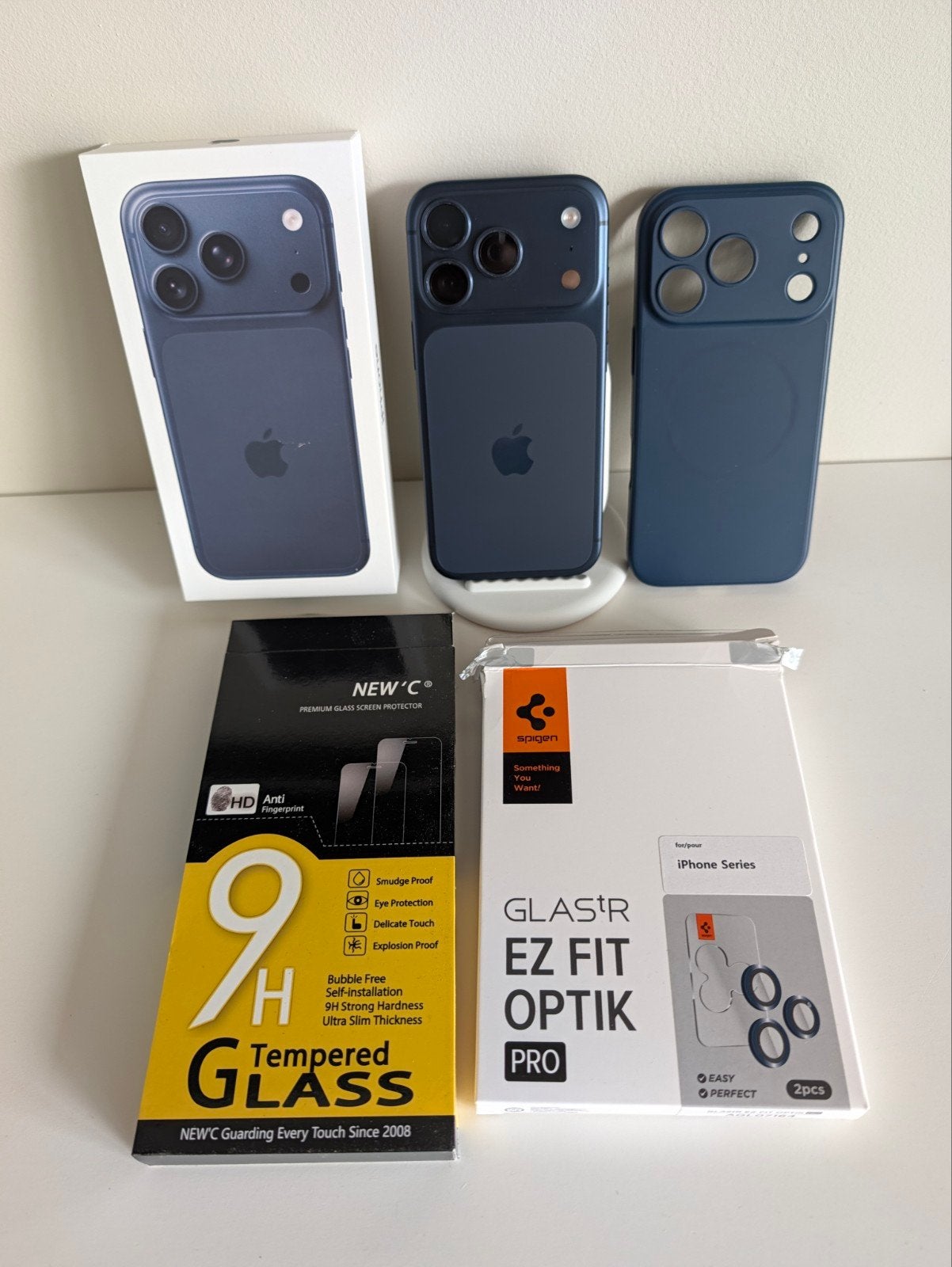 Apple iPhone 17 Pro  256GB Deep Blue - incl accessoires, Telecommunicatie, Mobiele telefoons | Apple iPhone, 256 GB, Ophalen of Verzenden
