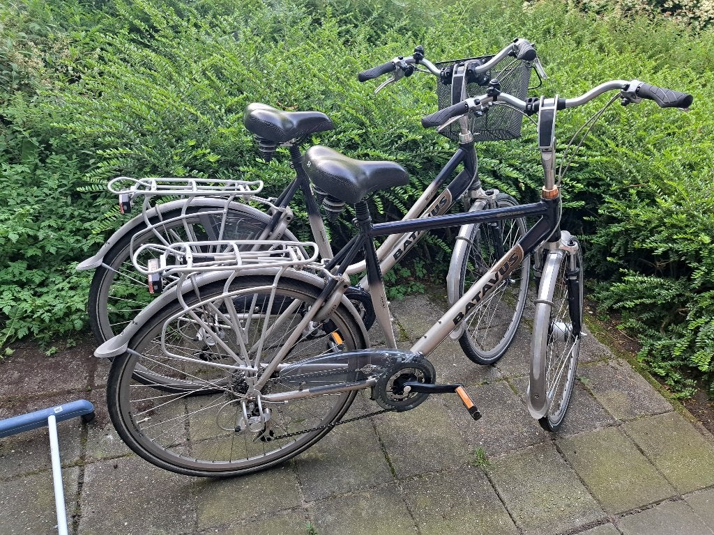 Batavus  Jakima set fietsen, Ophalen, Versnellingen, Batavus, Zo goed als nieuw