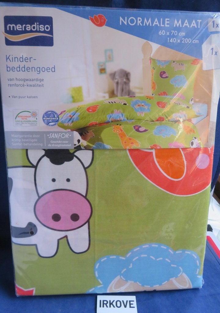KINDER DEKBED OVERTREK NIEUW * 1 Persoons *, Eenpersoons, Verzenden, Dekbedovertrek, Katoen