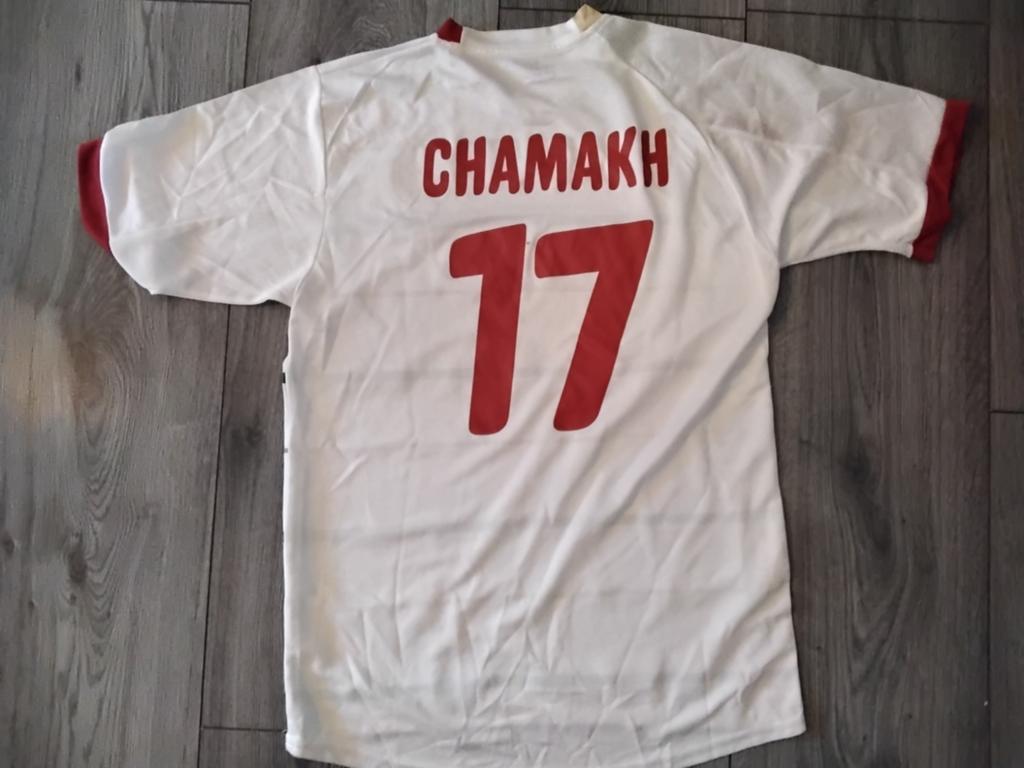 Voetbalshirt Marokko bedrukking chamakh, Sport en Fitness, Voetbal, Ophalen of Verzenden, Shirt