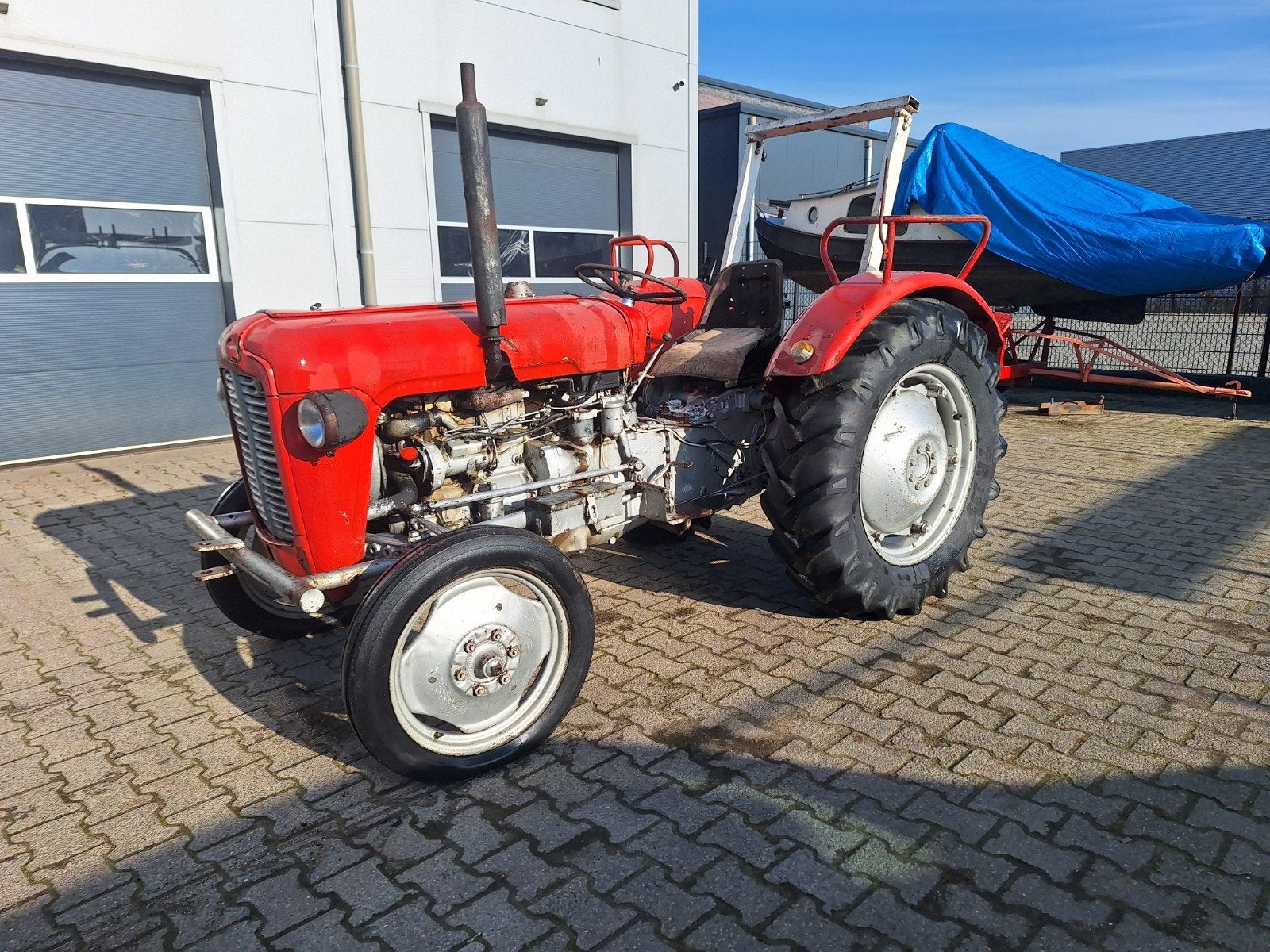 Massey ferguson Fe35 met kenteken, Ophalen, Gebruikt