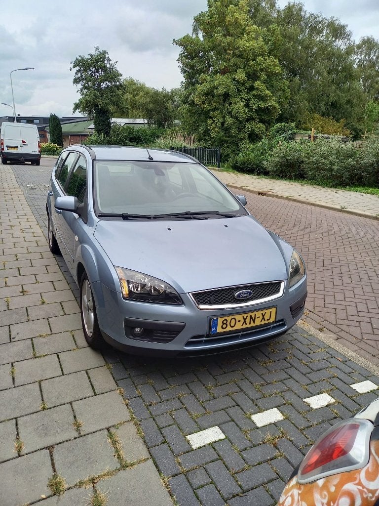 Ford Focus 1.8 92KW Wagon 2007 Blauw, 125 pk, 4 cilinders, Blauw, Handgeschakeld