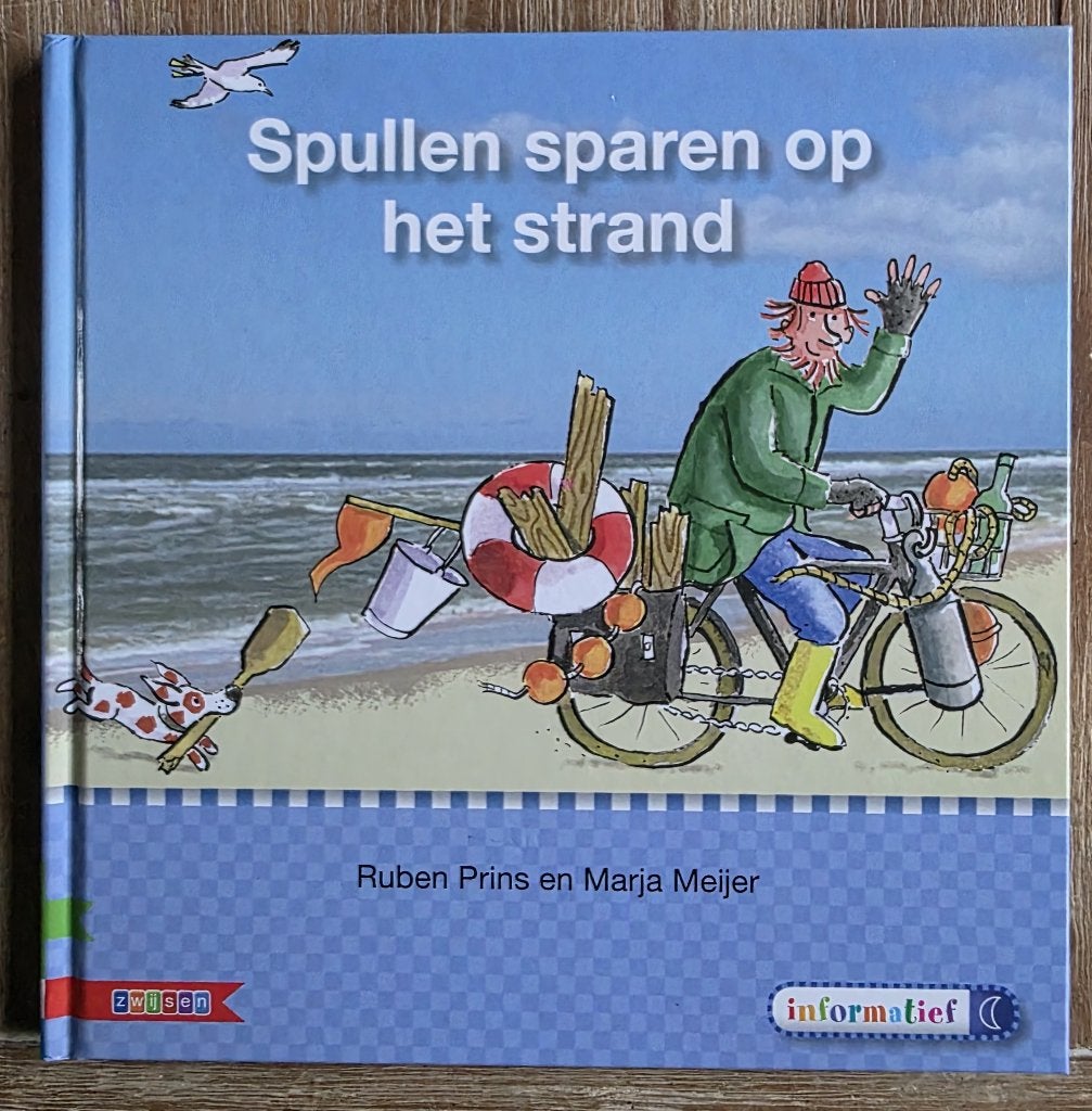Spullen sparen op het strand - AVI E3 - Groep 3, Ophalen of Verzenden, Zo goed als nieuw, Ruben Prins, Fictie algemeen