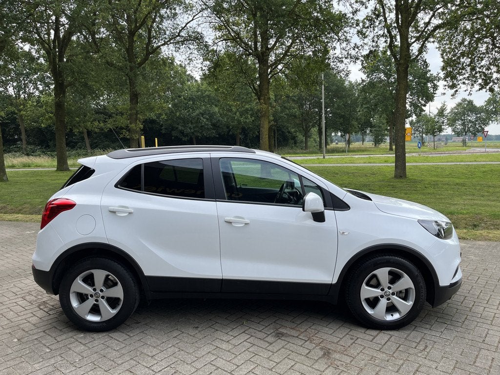 Opel Mokka X 1.4 Turbo Online Edition | AIRCO | CAMERA | CAR, Auto's, Opel, Stof, Gebruikt, Euro 6, Wit