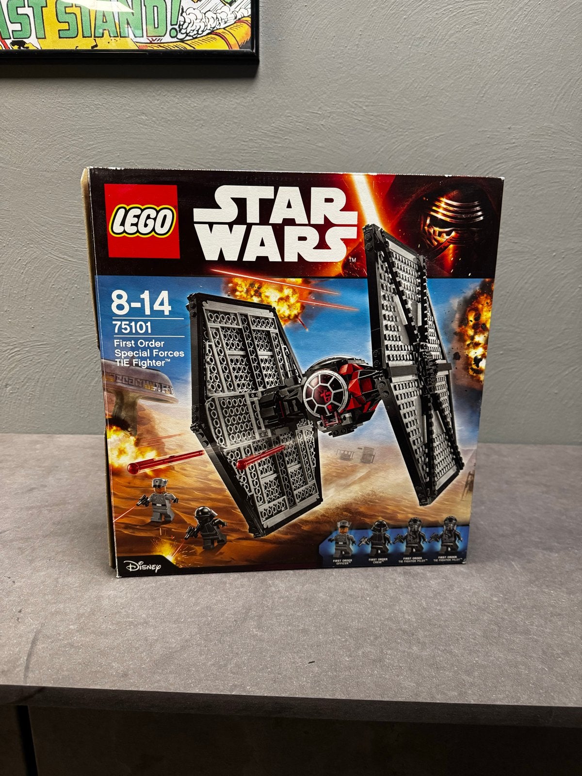 LEGO Star Wars First Order Special Forces TIE Fighter- 75101, Star Wars, Lego, Ophalen of Verzenden, Zo goed als nieuw