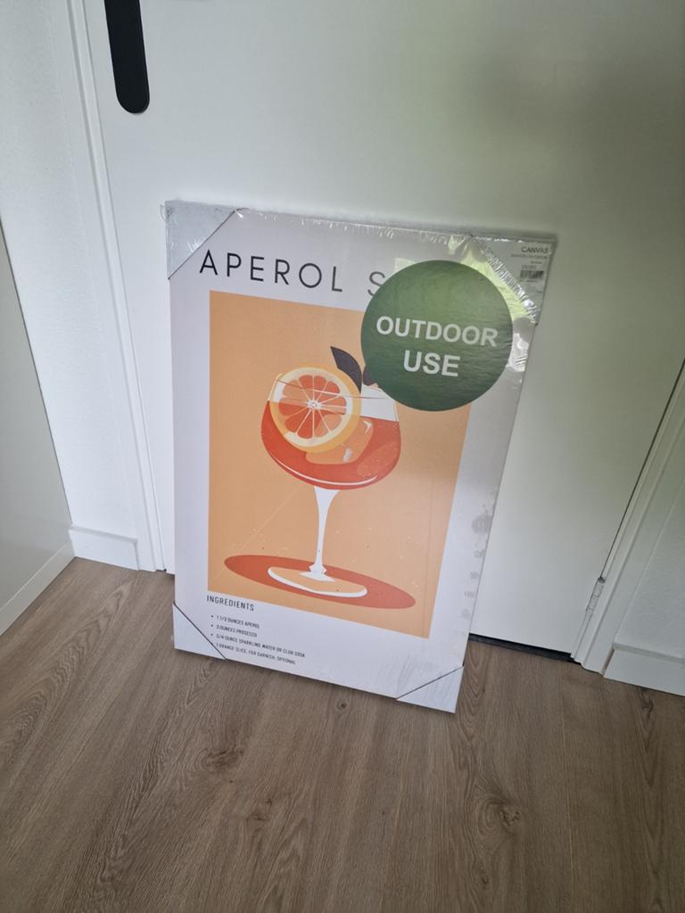Outdoor schilderij Aperol Spritz Kwantum, Ophalen, Nieuw