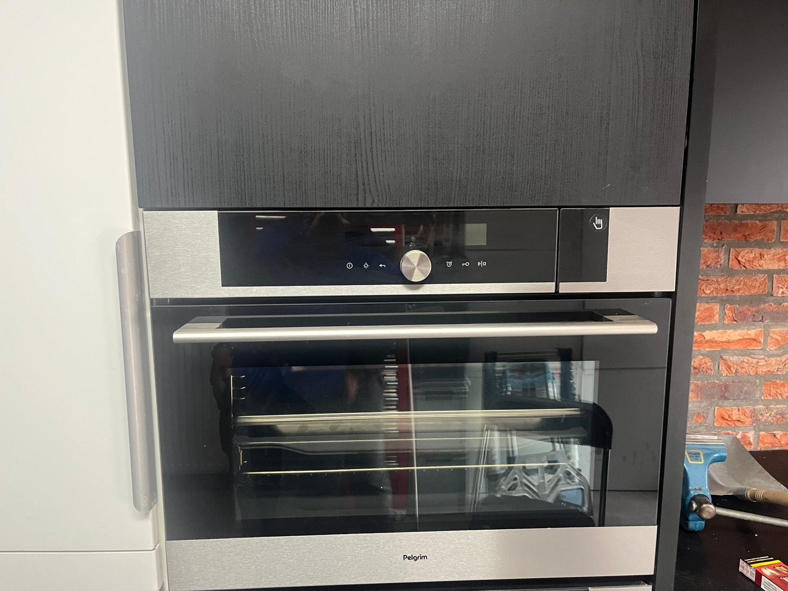Pelgrim stoom oven  OVS614RVS soft close, Witgoed en Apparatuur, Ovens, Ophalen, 50 tot 55 cm, 60 cm of meer, Pelgrim