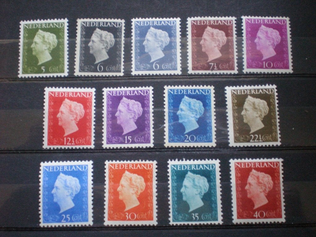 Nederland NVPH 474-486 ongebruikt ( T 120)..€ 4,50, Postzegels en Munten, Postzegels | Nederland, Verzenden