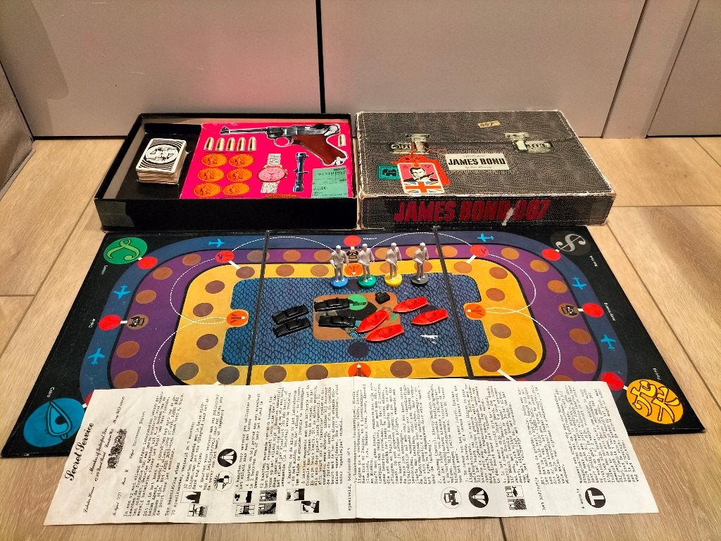 James Bond 007 - spel uit 1965, Een of twee spelers, Ophalen of Verzenden, Gebruikt