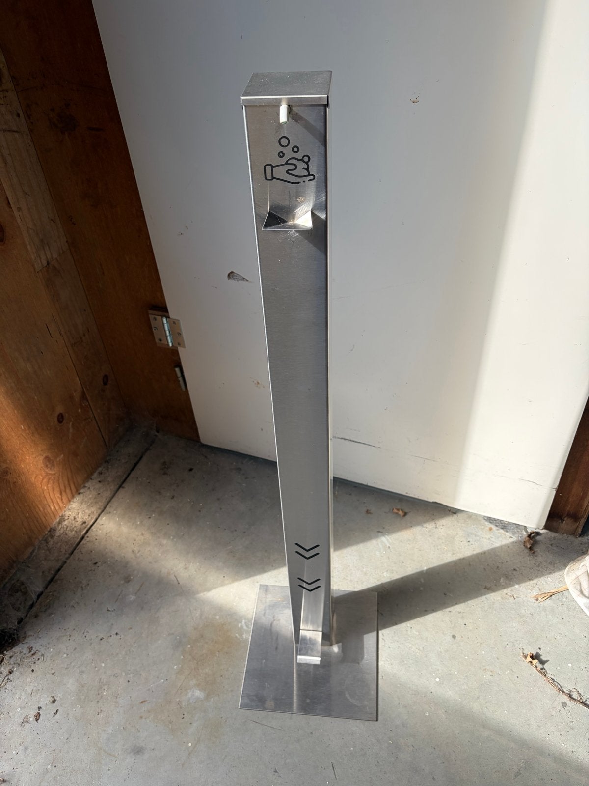 RVS Desinfectiezuil - Handdesinfectie Dispenser, Ophalen