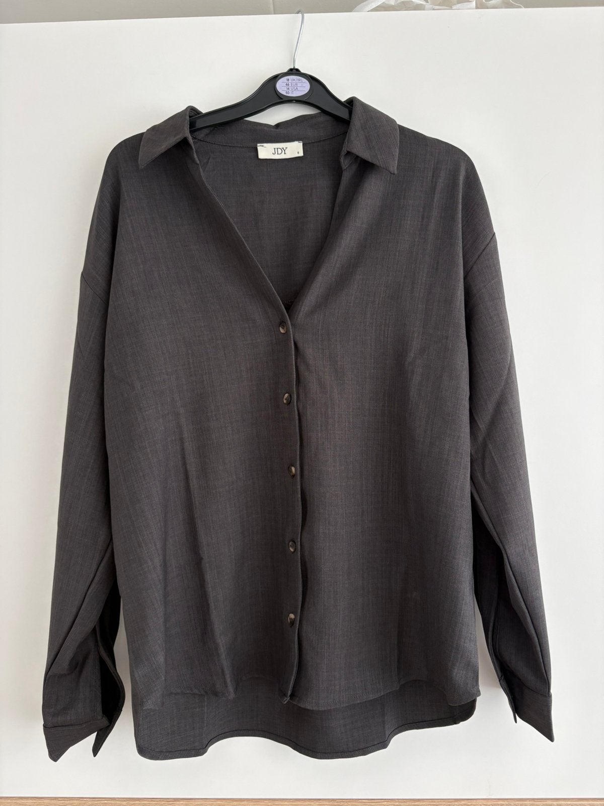 JDY Grijs blouse maat S, Kleding | Dames, Ophalen of Verzenden, Zo goed als nieuw, Maat 38/40 (M), Grijs