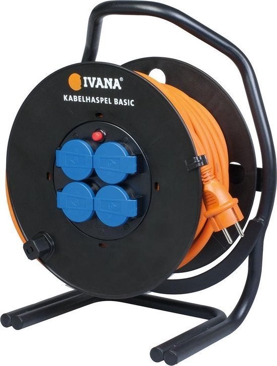 TE KOOP 2 NIEUWE KABELHASPEL, Ophalen, Nieuw, Kabel of Snoer