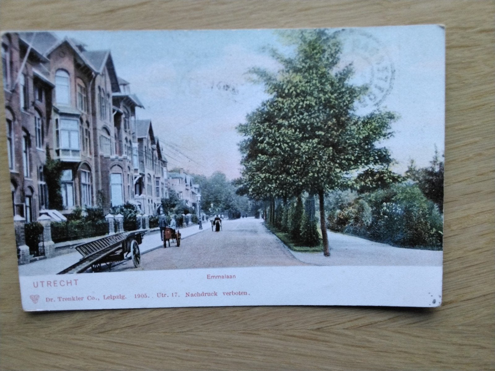 Utrecht, Emmalaan., Verzenden, Voor 1920, Gelopen, Utrecht