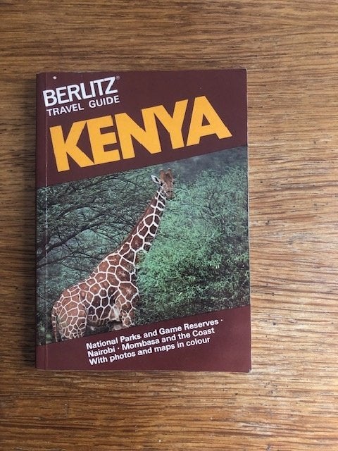 Travel Guide Kenya, Afrika, Ophalen of Verzenden, Reisgids of -boek, Berlitz