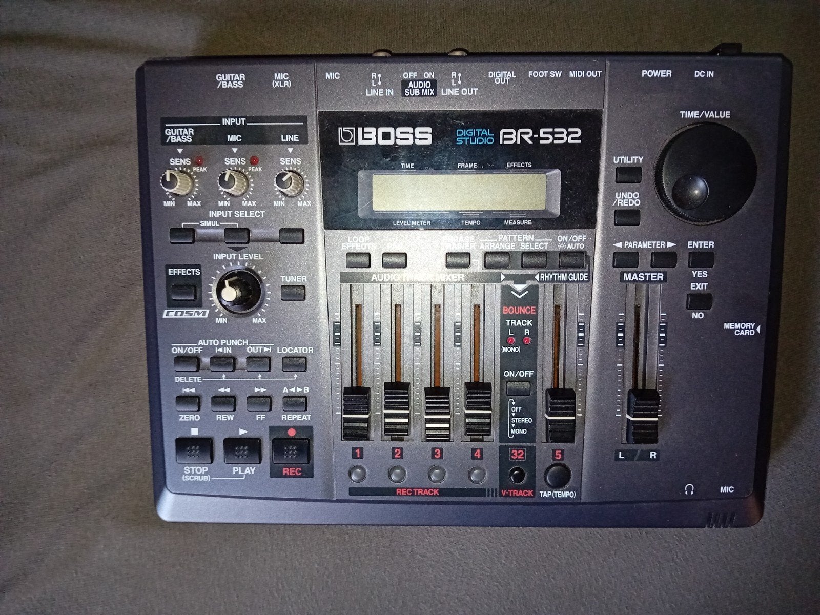 Boss digitale studio BR532 prijs zie omschrijving., Ophalen, Zo goed als nieuw, Minder dan 5 kanalen, Microfooningang