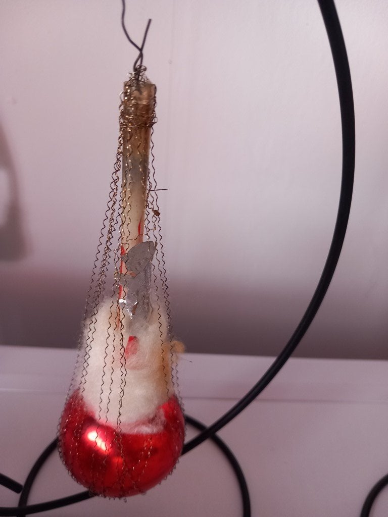 Vintage kerstbal, Ophalen, Gebruikt