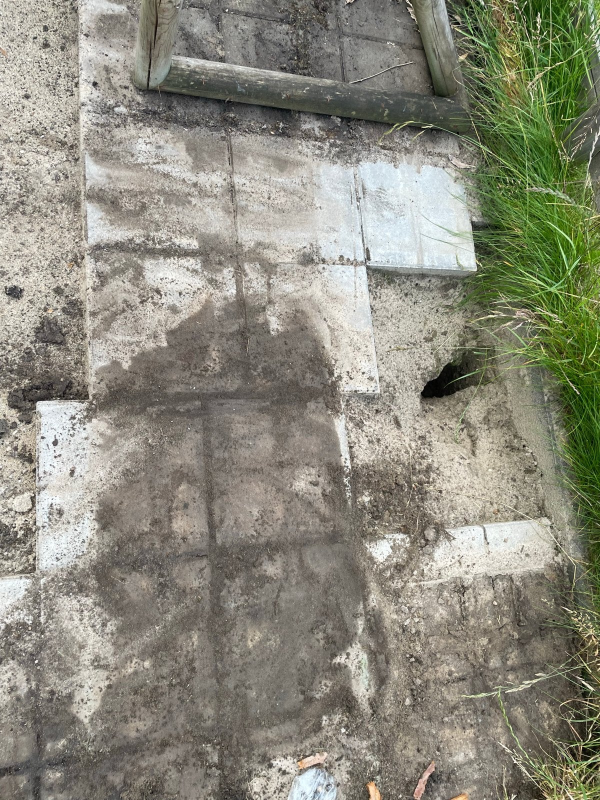 Gebruikte terrastegels 30x30 cm, Ophalen, Gebruikt, 10 m² of meer, Beton