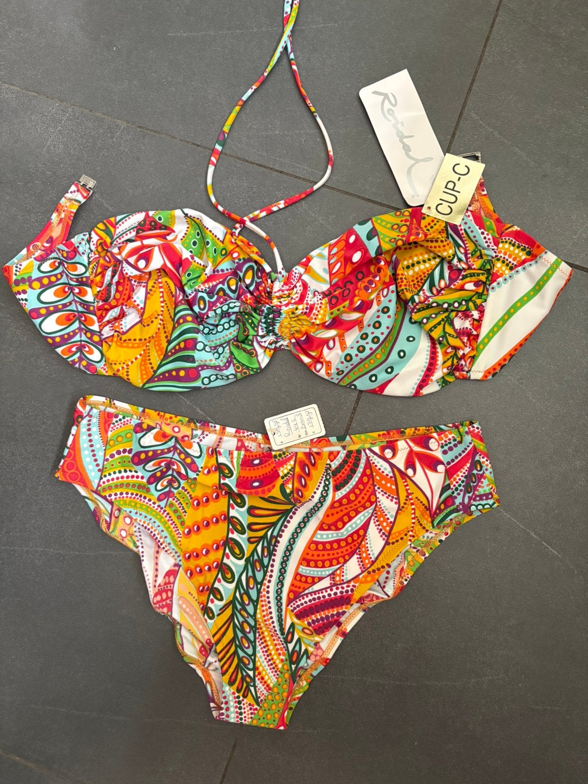 Roidal bikini. Nieuw met kaartje maat 44 C, Kleding | Dames, Ophalen, Nieuw, Meerkleurig, Bikini
