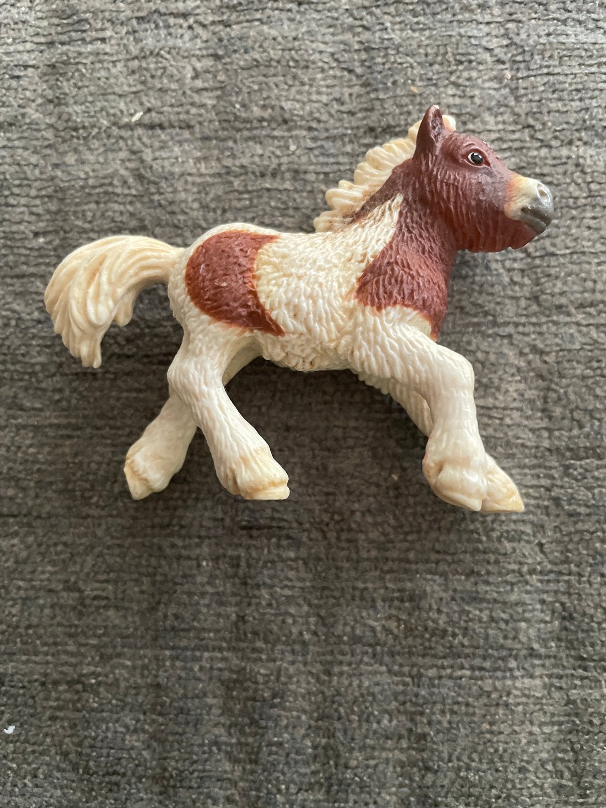 Schleich Shetland Pony Veulen (13608), Ophalen of Verzenden, Gebruikt