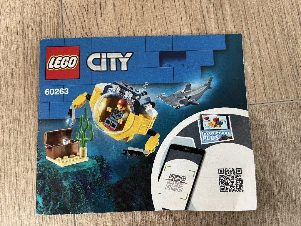 Legoset 60263 onderzeeër, City, Lego, Ophalen of Verzenden, Zo goed als nieuw