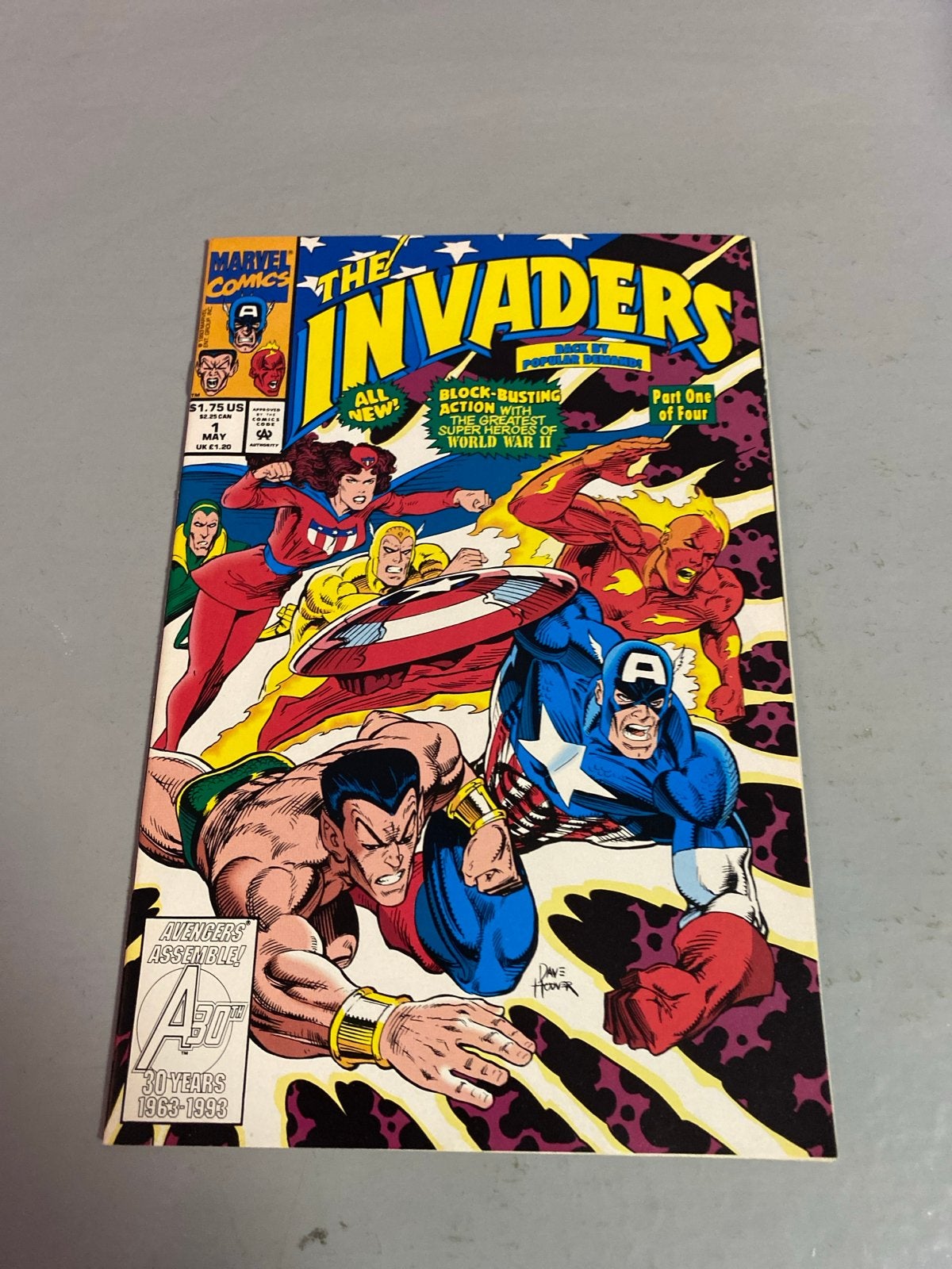 The Invaders, Vol. 2 #1 - Marvel Comics (1993), Boeken, Strips | Comics, Eén comic, Ophalen of Verzenden, Gelezen, Amerika