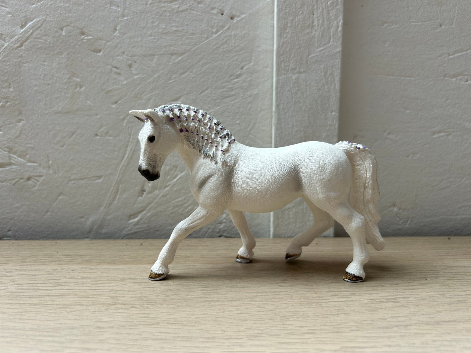 Schleich lipizzaner merrie, Ophalen of Verzenden, Zo goed als nieuw, Paard, Beeldje of Figuurtje
