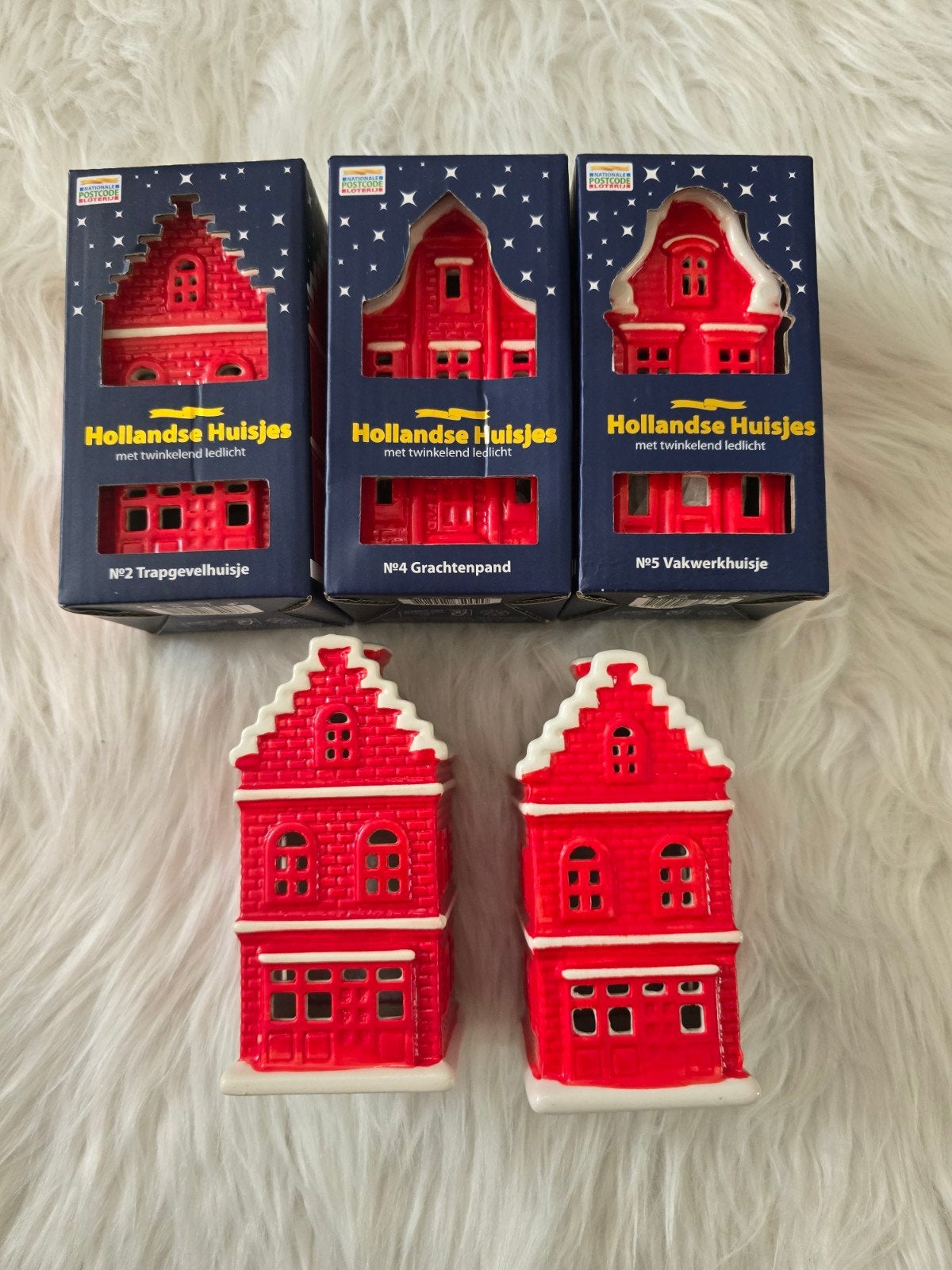 5 Postcode Loterij Hollandse Huisjes, Verzamelen, Ophalen of Verzenden, Zo goed als nieuw