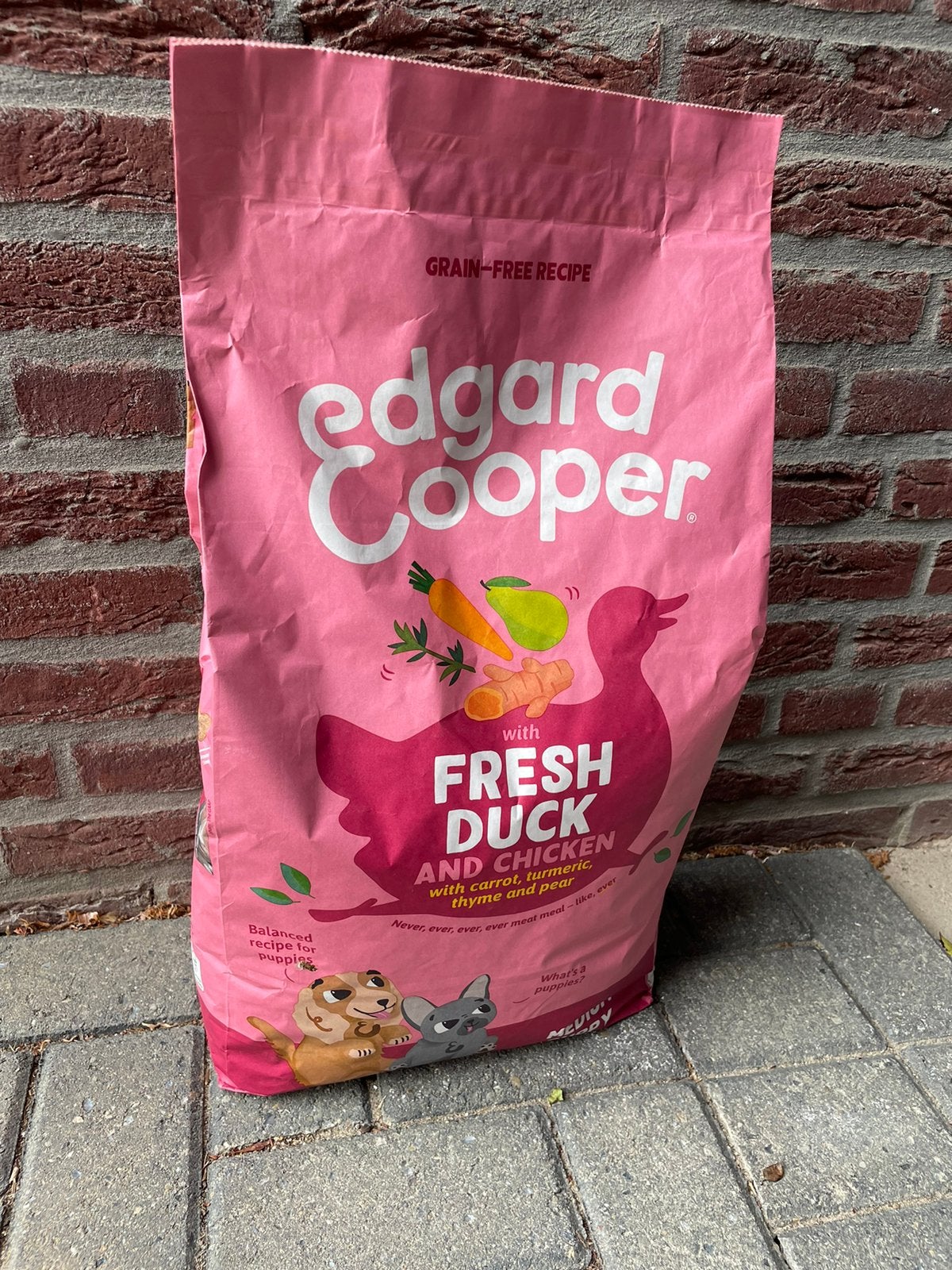 Edgard Cooper - Puppy Fresh Duck hondenbrokken 7kg, Dieren en Toebehoren, Ophalen, Hond