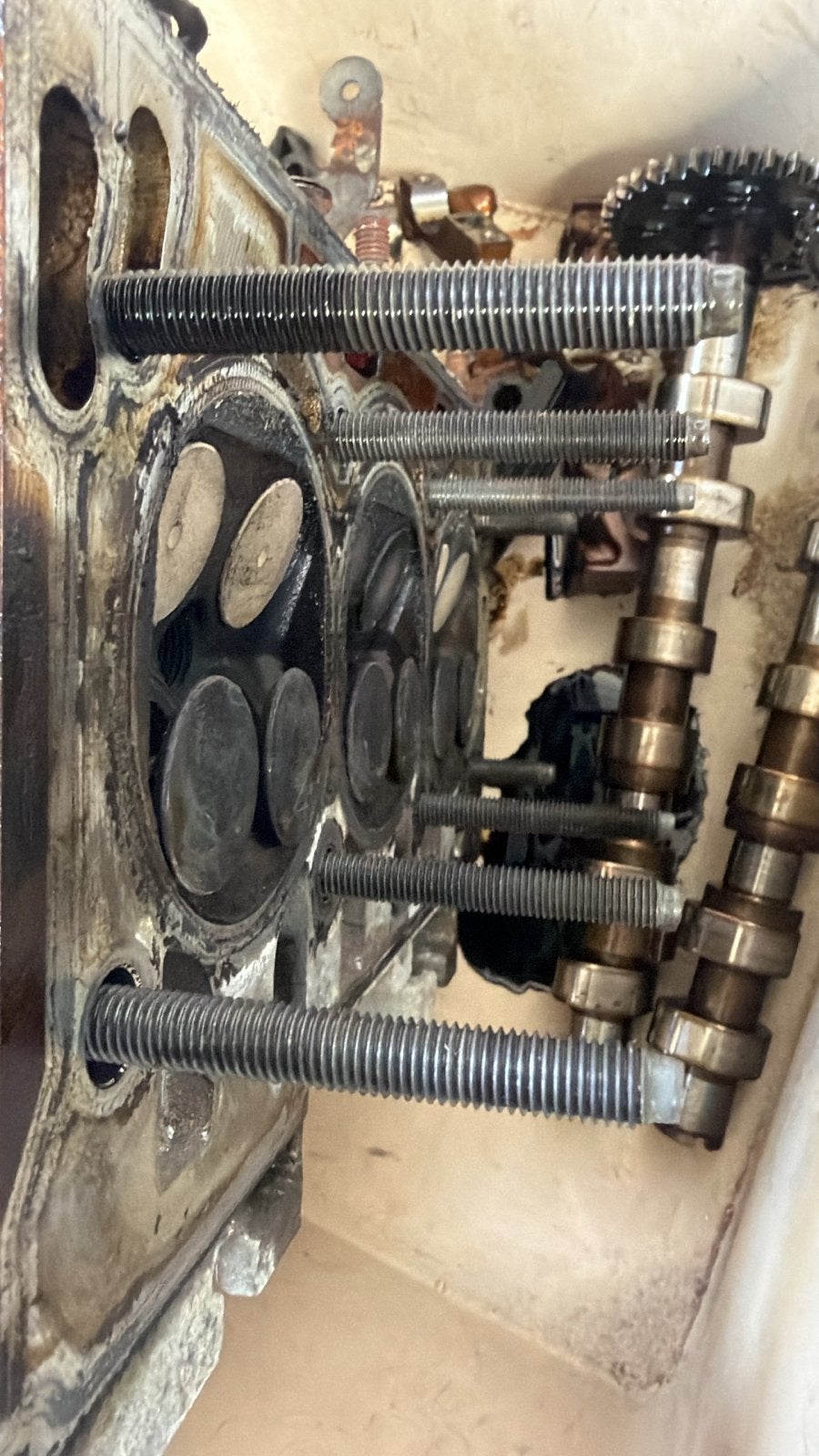 Polo 1.2 12v CGP cilinderkop  voor revisie, Ophalen, Gebruikt, Volkswagen