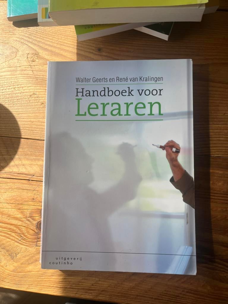 Handboek voor Leraren - Walter Geerts & René van Kralingen, Ophalen, Gelezen, Overige niveaus, Overige vakken