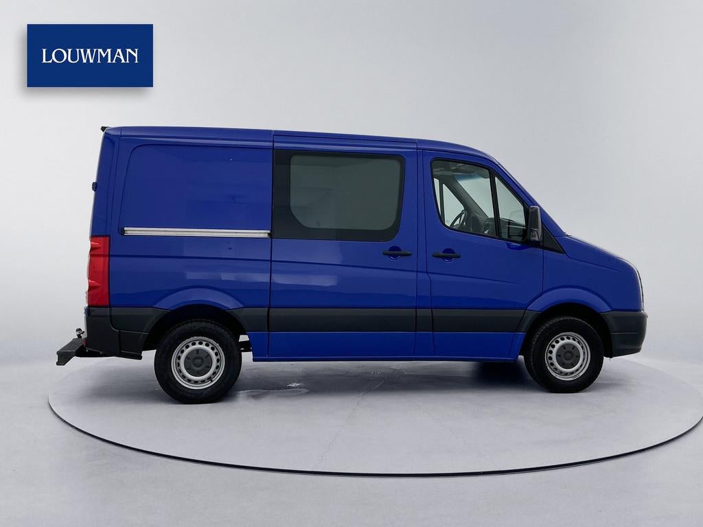 Volkswagen Crafter 35 2.0 TDI L1H1 2x schuifdeur Inrichting, Auto's, Bestelauto's, 13 km/l, Gebruikt, Zwart, 4 cilinders