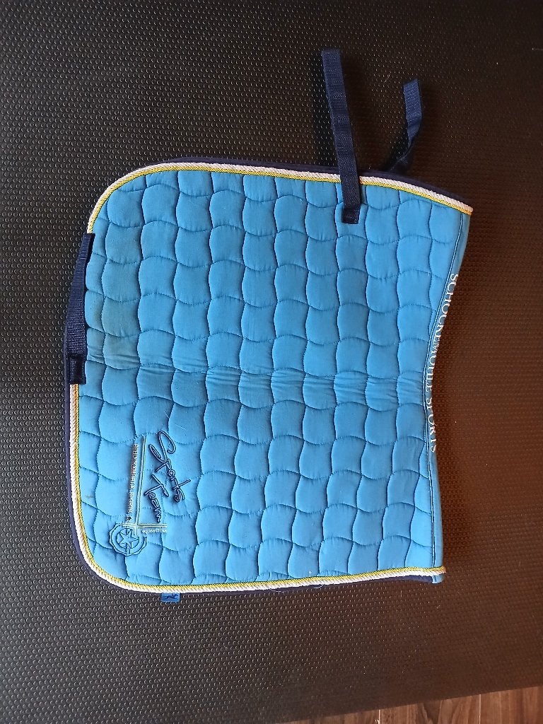 Dekje Full Dressuur Schöckemöhle Sports, Full (L), Gebruikt, Ophalen of Verzenden, Blauw